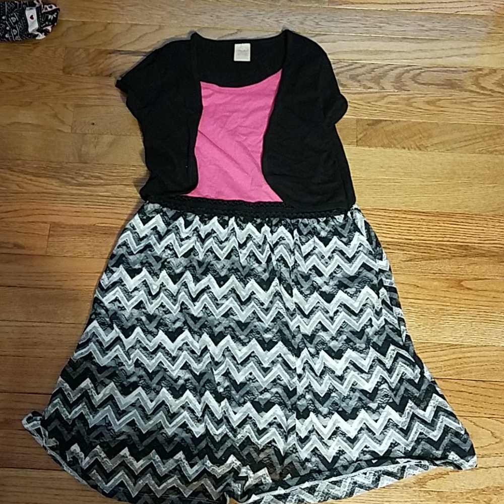 Faded Glory Dress with sweater attached NEVER WORN